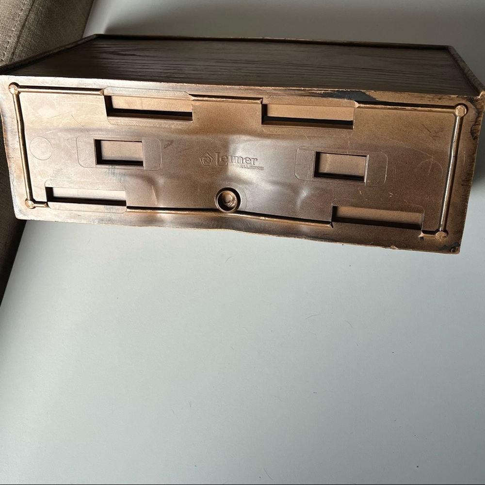 Vintage Lerner letter holder organizer. - Picture 6 of 10